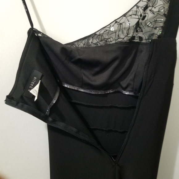 B. Darlin black dress with jewels -Like new - Picture 7 of 9
